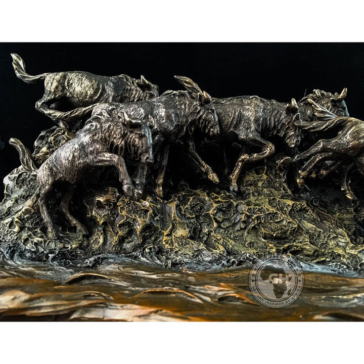 The Great Migration Bronzed Sculpture