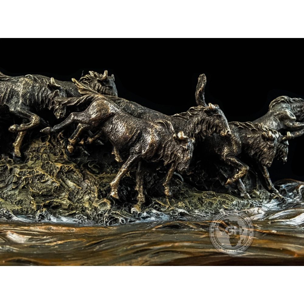 The Great Migration Bronzed Sculpture