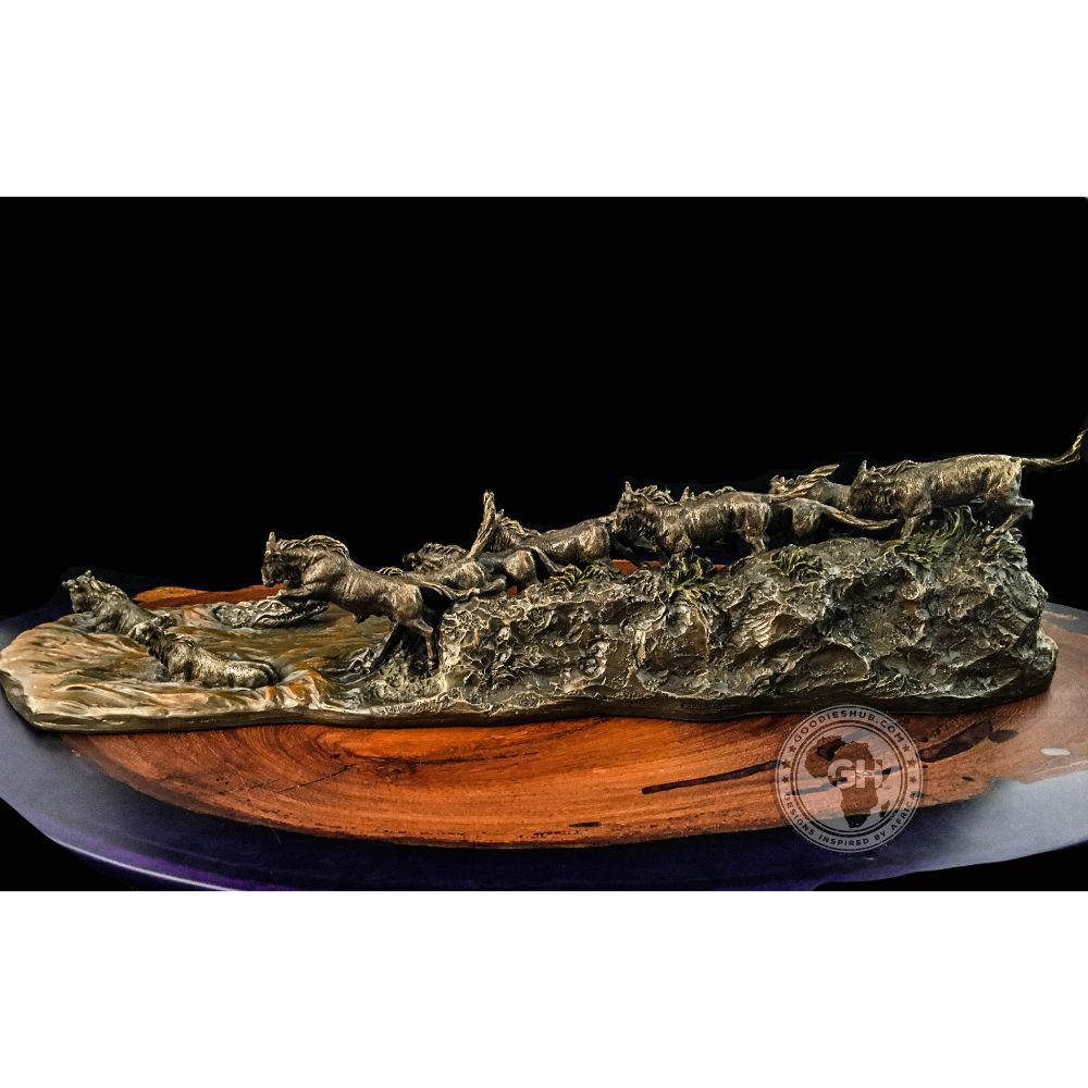 The Great Migration Bronzed Sculpture