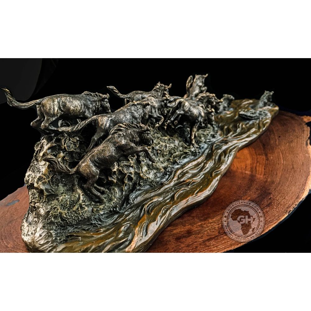 The Great Migration Bronzed Sculpture