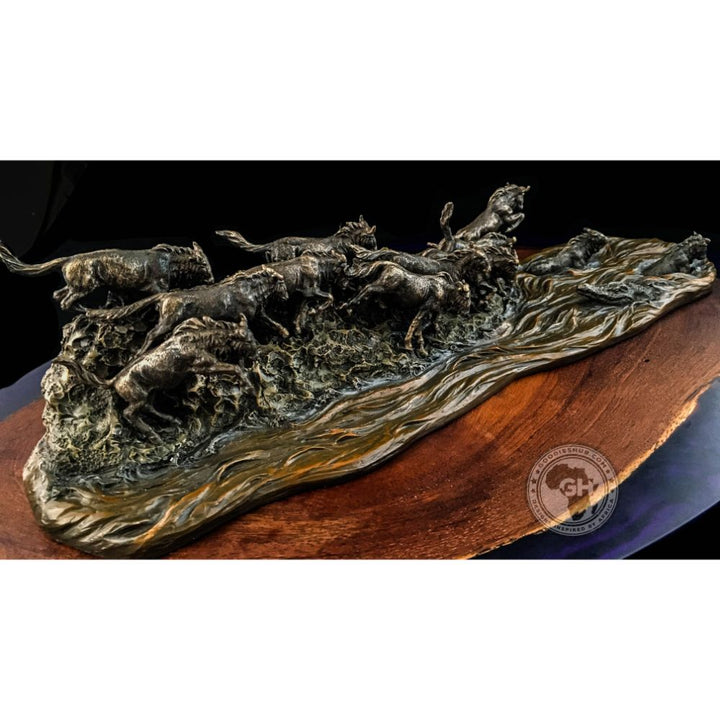 The Great Migration Bronzed Sculpture
