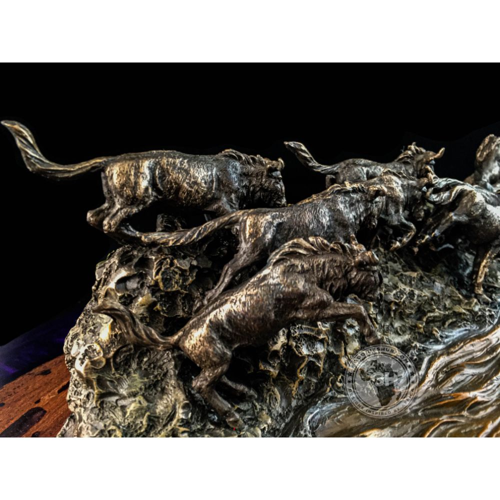 The Great Migration Bronzed Sculpture