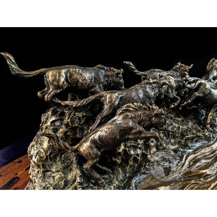 The Great Migration Bronzed Sculpture