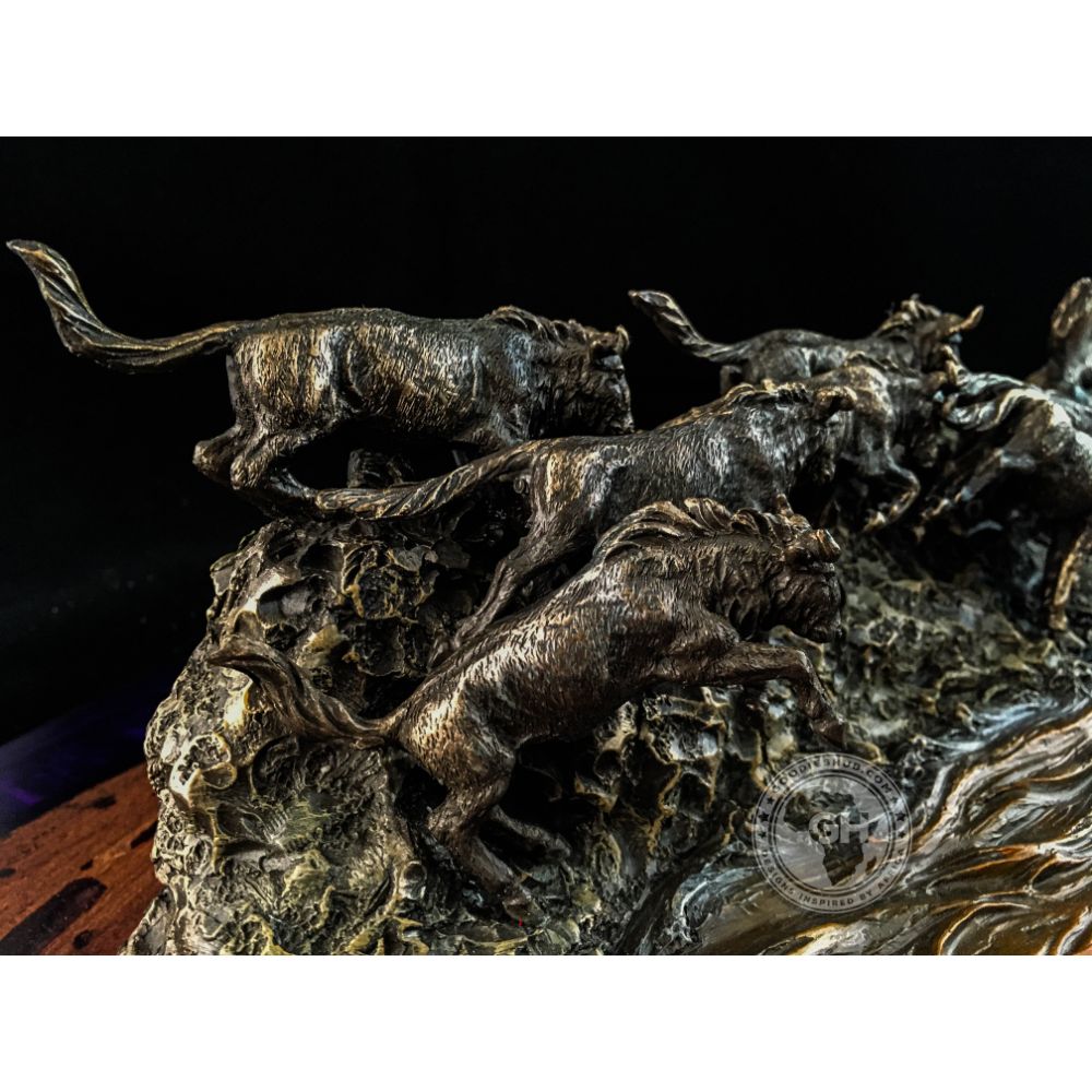 The Great Migration Bronzed Sculpture