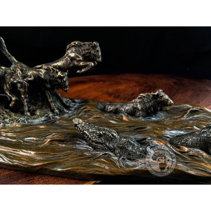 The Great Migration Bronzed Sculpture