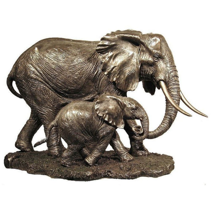 Elephant Bronzed Sculpture - Akilah