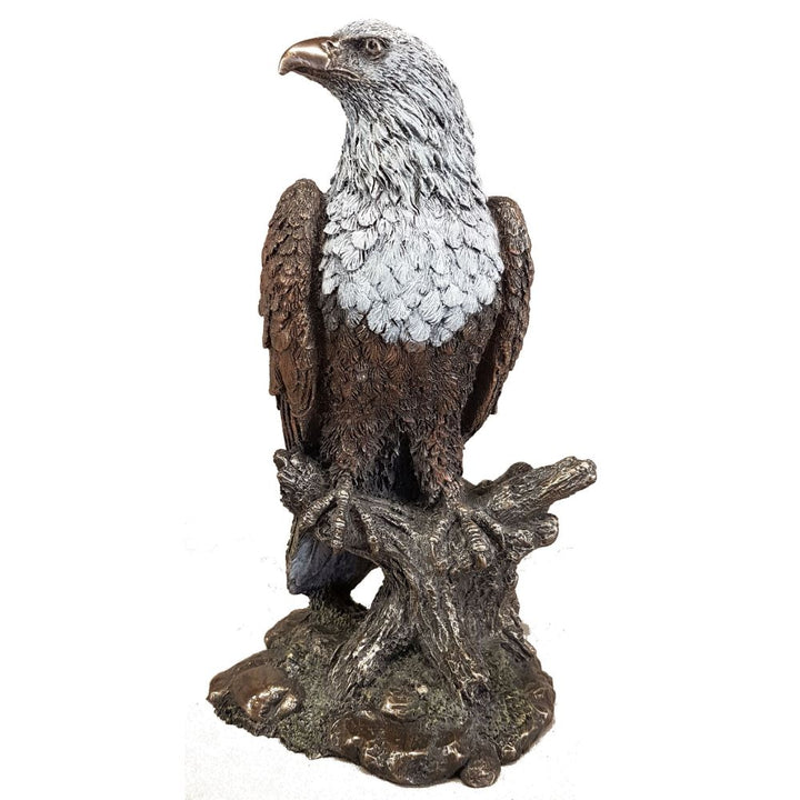 African Fish Eagle Bronzed Sculpture