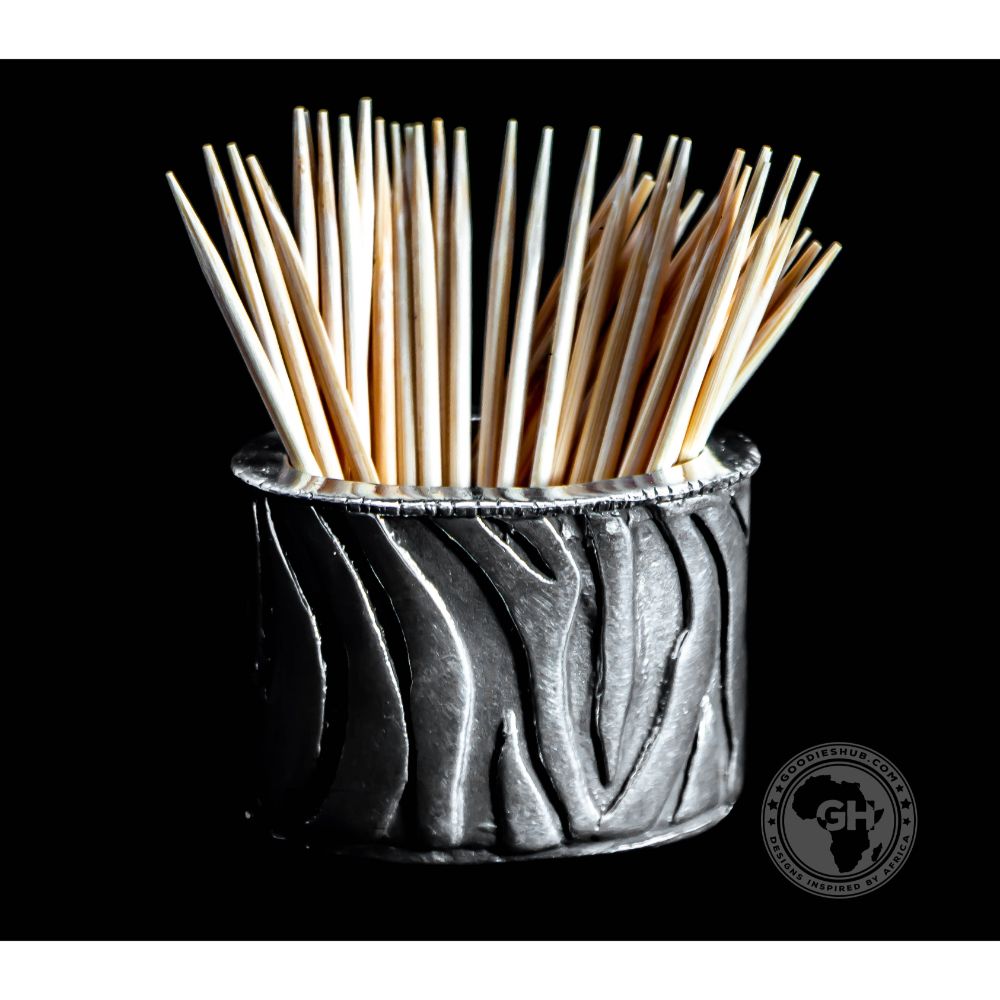 Zebra Toothpick Holder - Earthangel