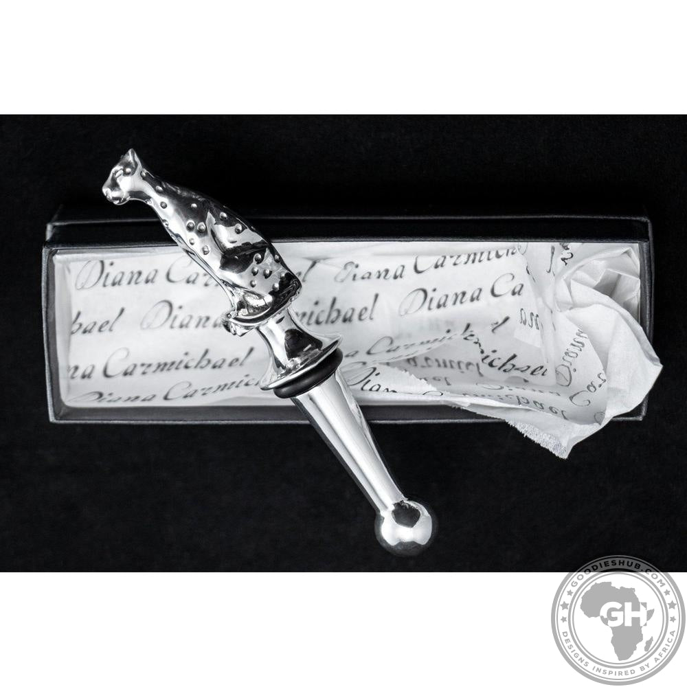 Bottle Stopper - Cheetah Africa Collection - Diana Carmichael-GoodiesHub