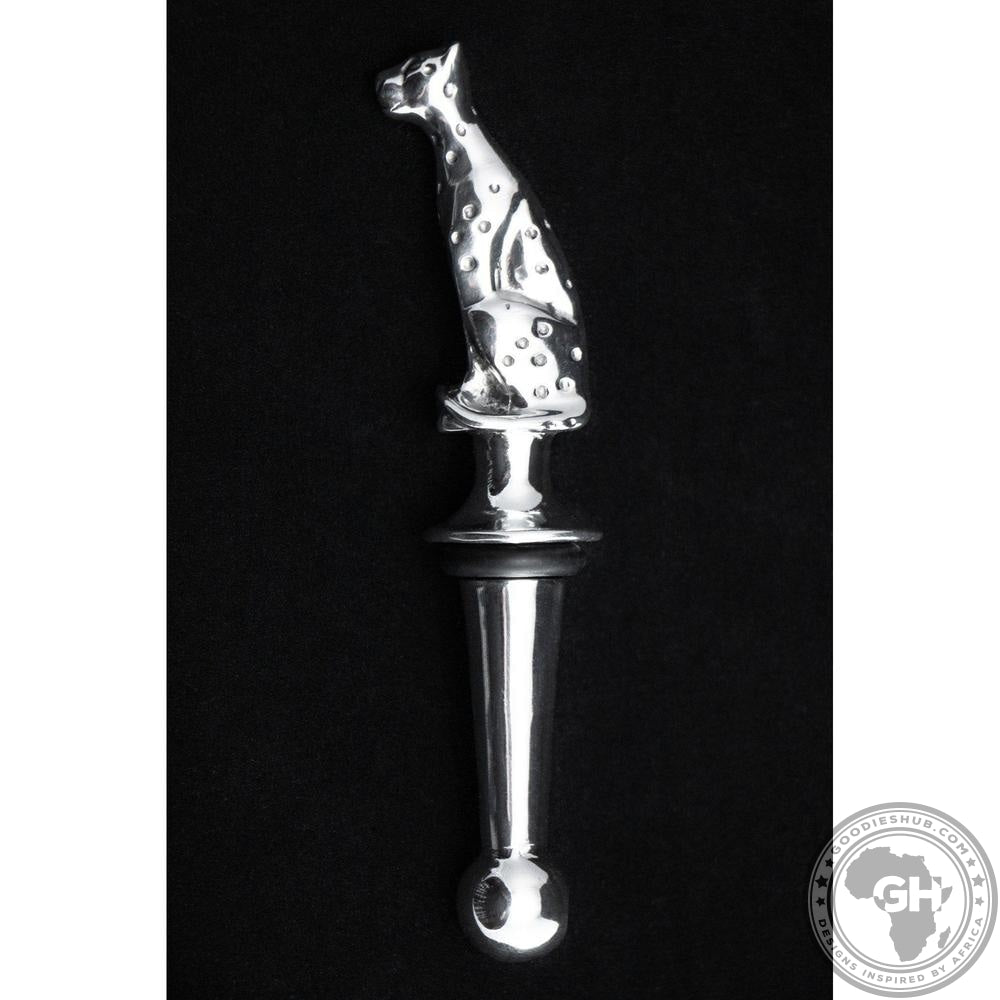 Bottle Stopper - Cheetah Africa Collection - Diana Carmichael-GoodiesHub