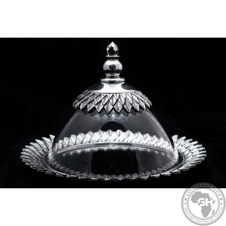 Butter Dish 120mm Crystal - Crystal D&