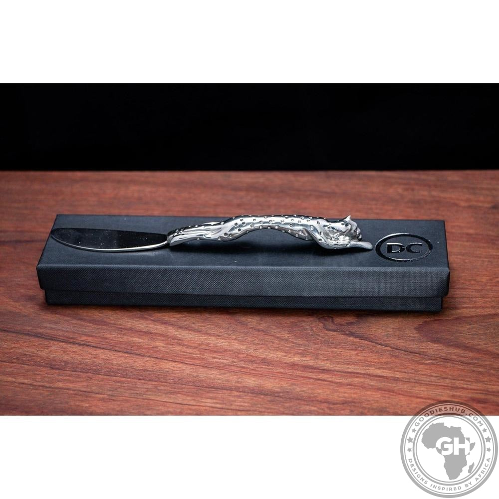 Butter Spreader - Cheetah Africa Collection - Diana Carmichael-GoodiesHub