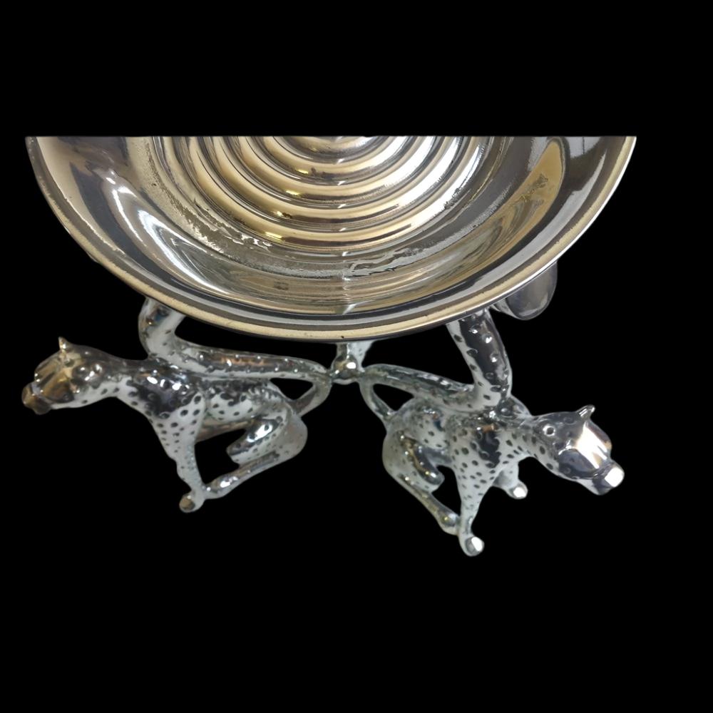 Candle Holder 27cm 3 Cheetah - Cheetah Africa Collection - Diana Carmichael-GoodiesHub