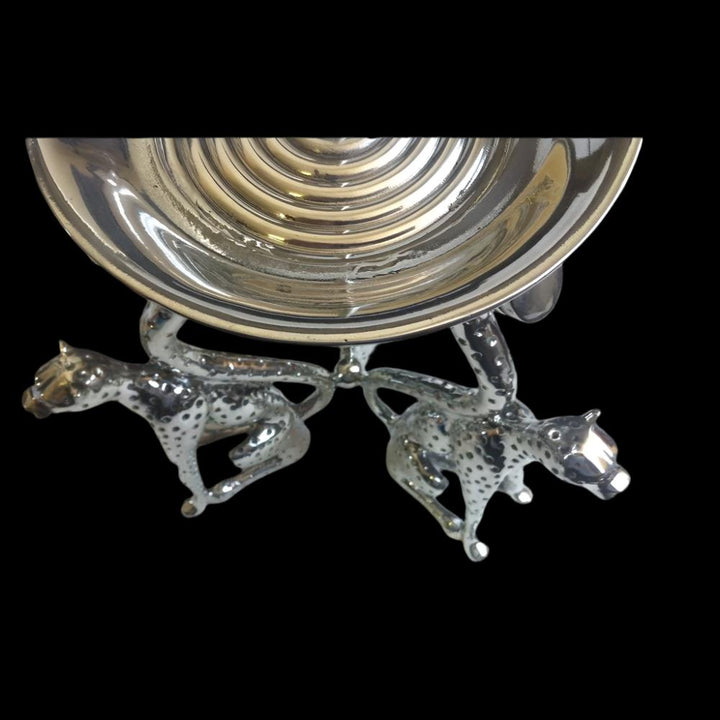 Candle Holder 27cm 3 Cheetah - Cheetah Africa Collection - Diana Carmichael-GoodiesHub