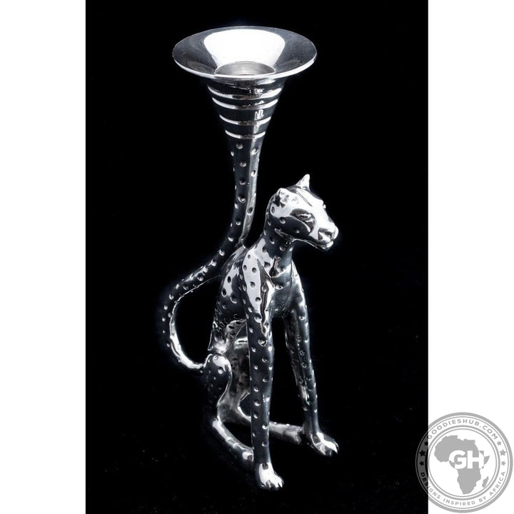 Candlestick - Cheetah Africa Collection - Diana Carmichael-GoodiesHub
