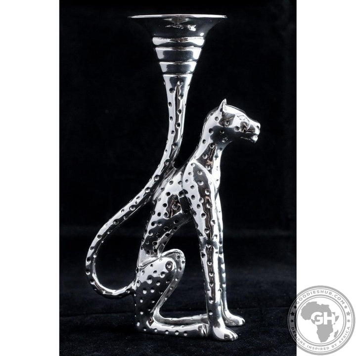 Candlestick - Cheetah Africa Collection - Diana Carmichael-GoodiesHub
