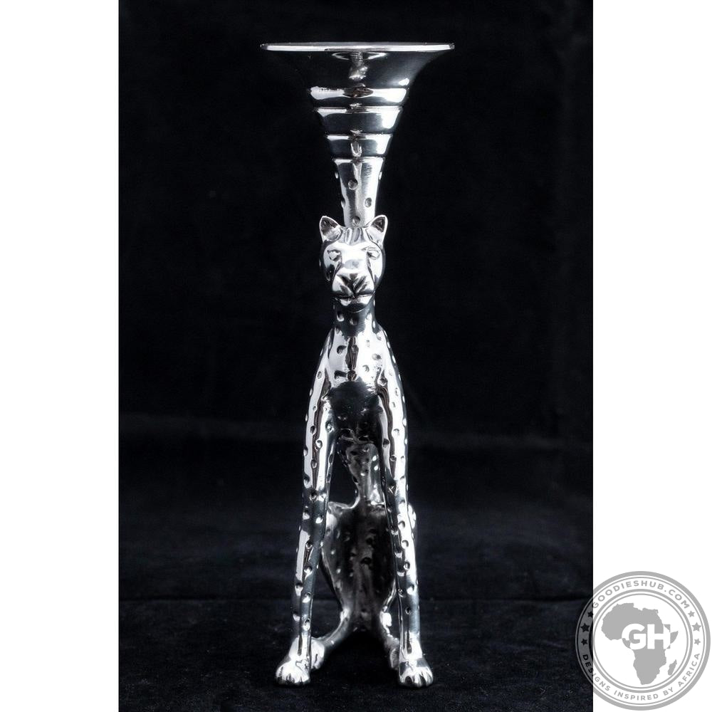 Candlestick - Cheetah Africa Collection - Diana Carmichael-GoodiesHub