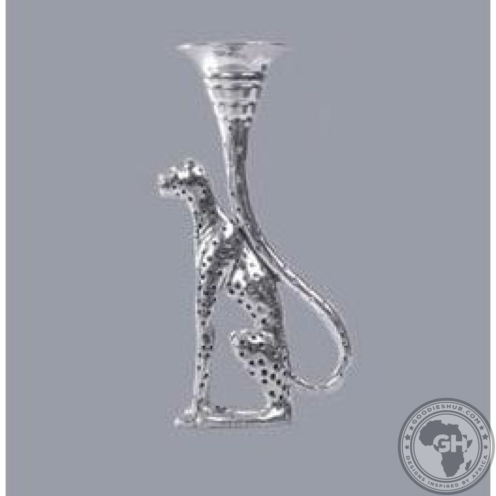 Candlestick - Cheetah Africa Collection - Diana Carmichael-GoodiesHub