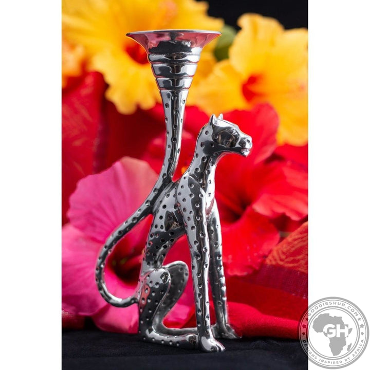 Candlestick - Cheetah Africa Collection - Diana Carmichael-GoodiesHub