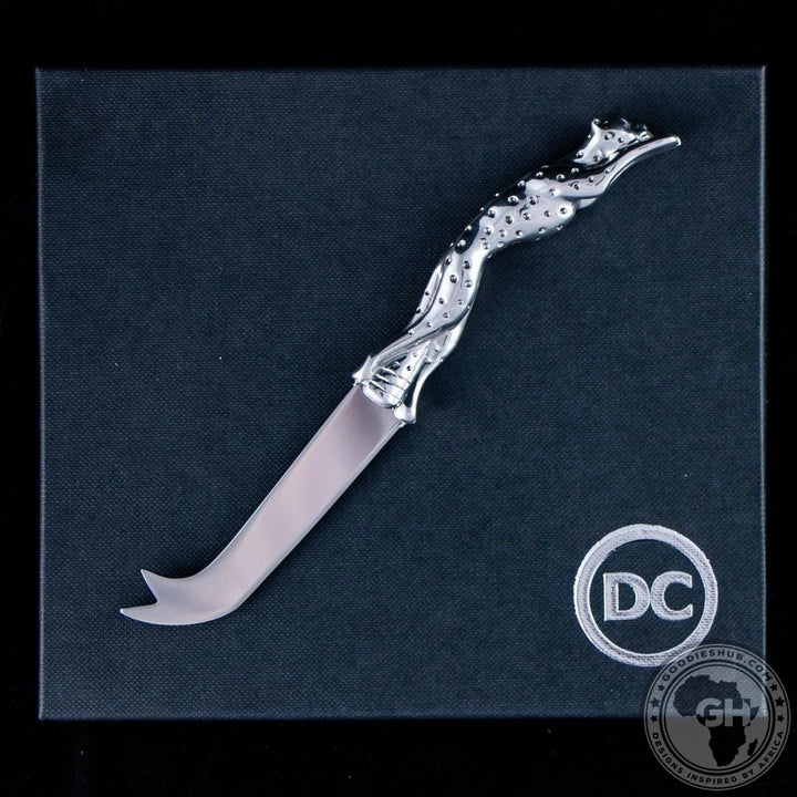 Cheese Knife Small - Cheetah Africa Collection - Diana Carmichael-GoodiesHub