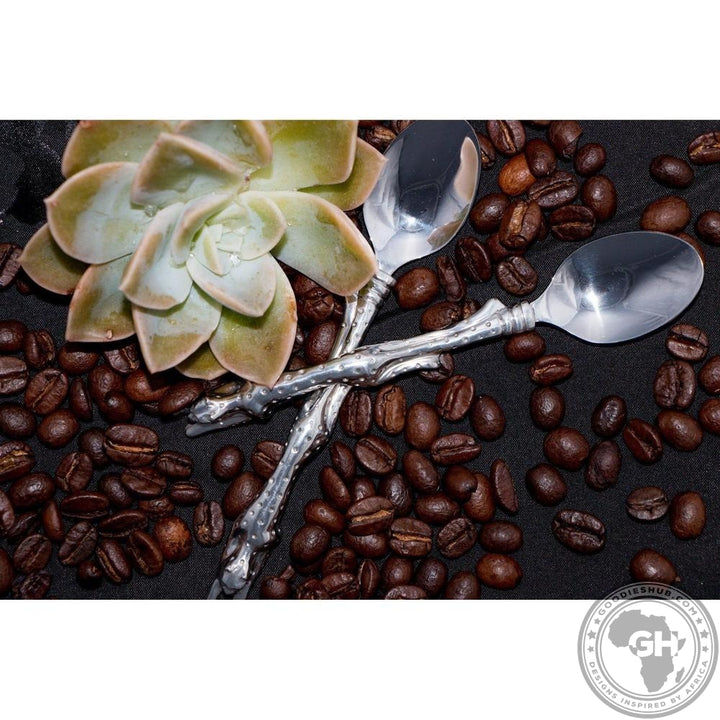 Coffee Spoon - Cheetah Africa Collection - Diana Carmichael-GoodiesHub