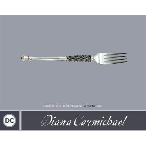 Dessert Fork Crystal - Crystal d'Afrique - Diana Carmichael-GoodiesHub