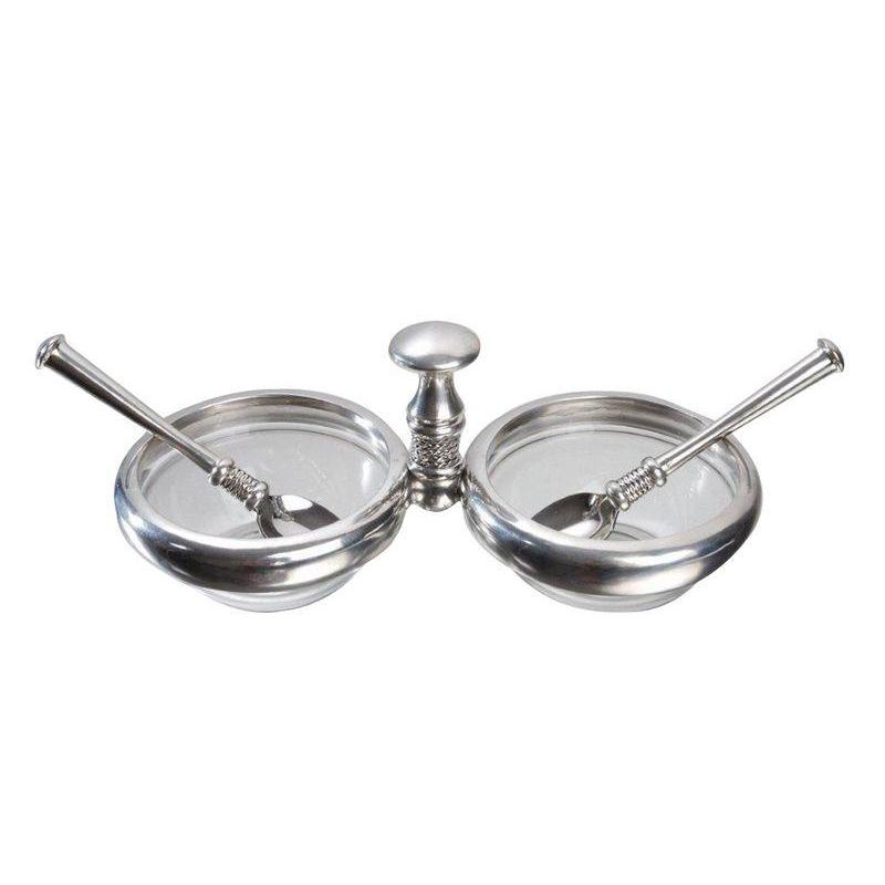 Dish 90mm &amp; Coffee Spoon Set - Noblesse Collection - Diana Carmichael-GoodiesHub