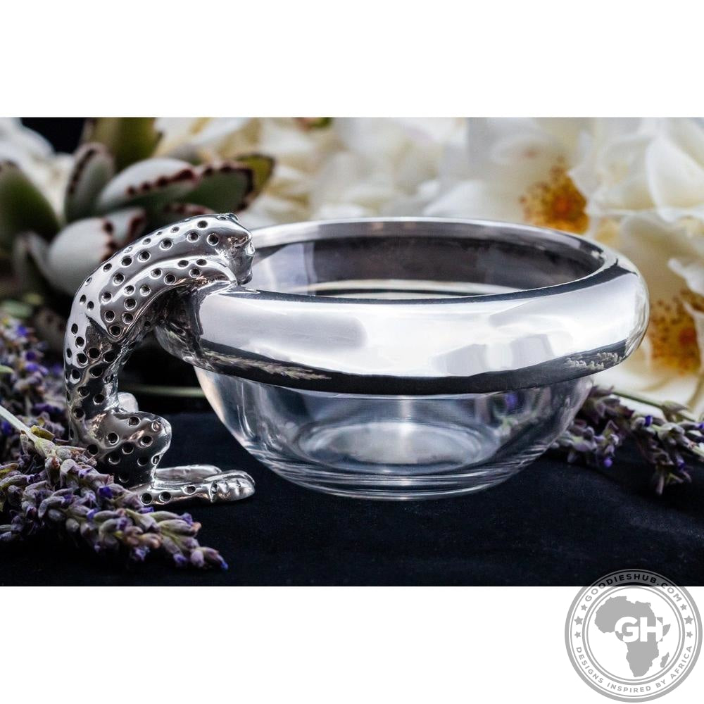 Dish 90mm Single Drinking - Cheetah Africa Collection - Diana Carmichael-GoodiesHub