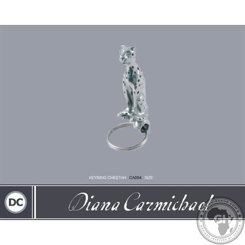 Keyring Cheetah Africa Collection Diana Carmichael