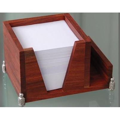 Memo Cube 10x10cm With Paper Refill & Business Card Holder - Studded Collection - Diana Carmichael-GoodiesHub
