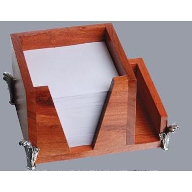 Memo Cube 10x10cm With Paper Refill & Business Card Holder - Usiba Lwe Nyoni Collection - Diana Carmichael-GoodiesHub