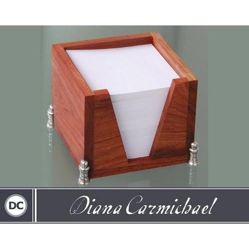 Memo Cube 10x10cm With Paper Refill - Ribbon Collection - Diana Carmichael-GoodiesHub