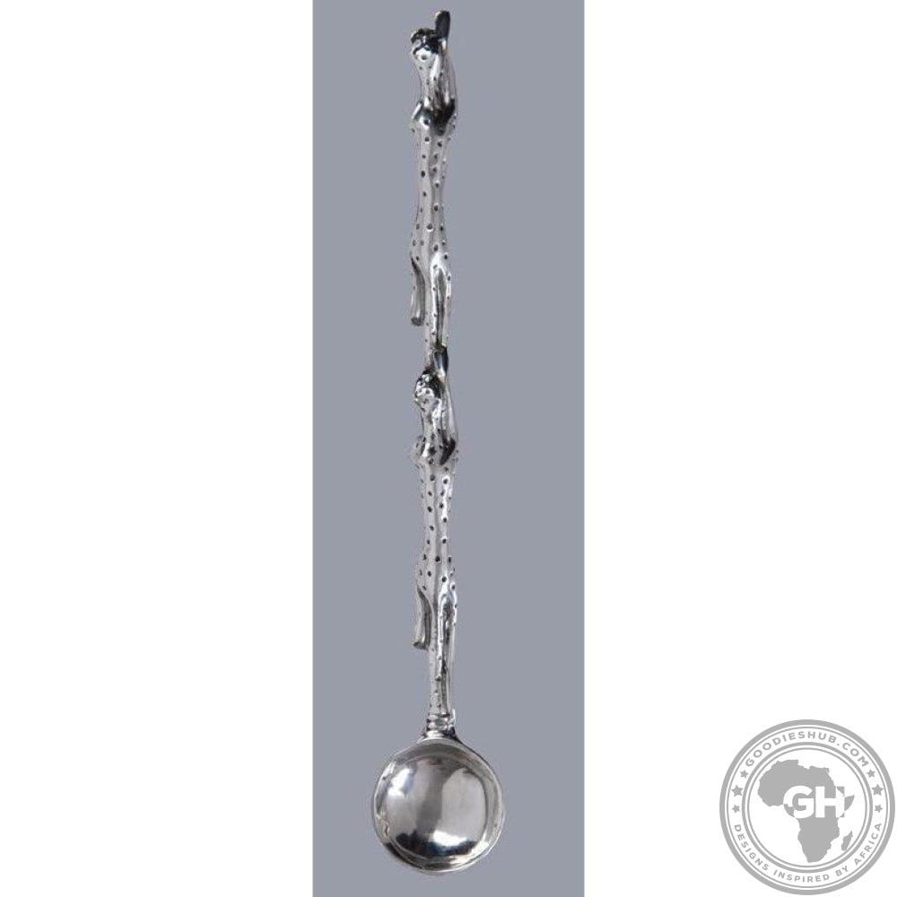 Mini Serving Ladle 19cm - Cheetah Africa Collection - Diana Carmichael-GoodiesHub
