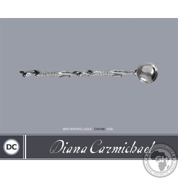 Mini Serving Ladle 19cm - Cheetah Africa Collection - Diana Carmichael-GoodiesHub