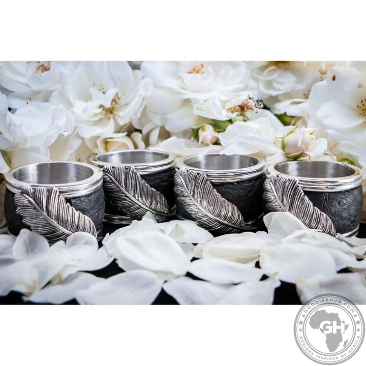 Napkin Ring Ebony (Set Of 4) - Usiba Lwe Nyoni Collection - Diana Carmichael-GoodiesHub