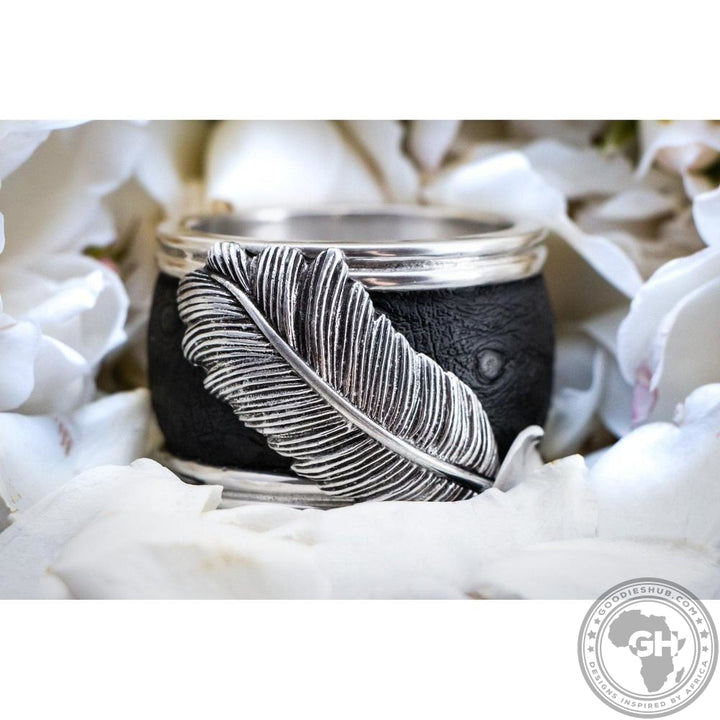 Napkin Ring Ebony (Single) - Usiba Lwe Nyoni Collection - Diana Carmichael-GoodiesHub