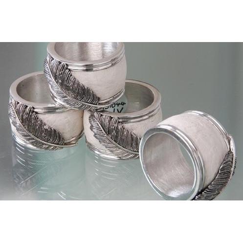 Napkin Ring Ivory (Set Of 4) - Usiba Lwe Nyoni Collection - Diana Carmichael-GoodiesHub