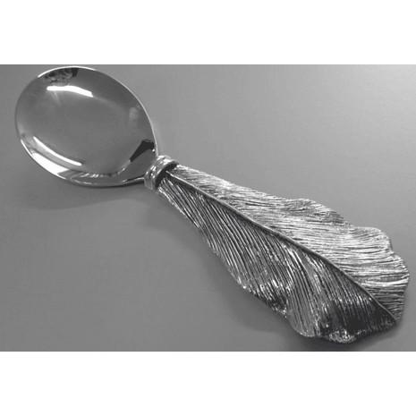 Salad Spoon Short 12cm - Usiba Lwe Nyoni Collection - Diana Carmichael-GoodiesHub