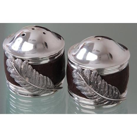 Salt & Pepper Cellars Red Ochre - Usiba Lwe Nyoni Collection - Diana Carmichael-GoodiesHub