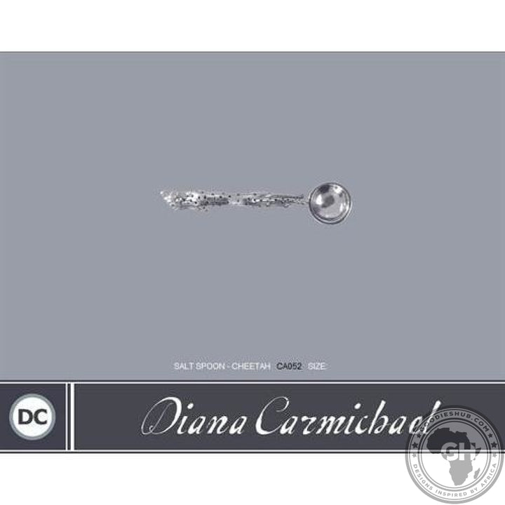 Salt Spoon - Cheetah Africa Collection - Diana Carmichael-GoodiesHub