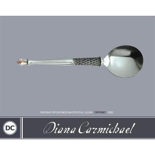 Serving Spoon Medium Crystal - Crystal D'afrique - Diana Carmichael-GoodiesHub