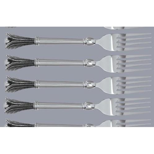 Table Forks (Set Of 6) & Pouch - Usiba Lwe Nyoni Collection - Diana Carmichael-GoodiesHub