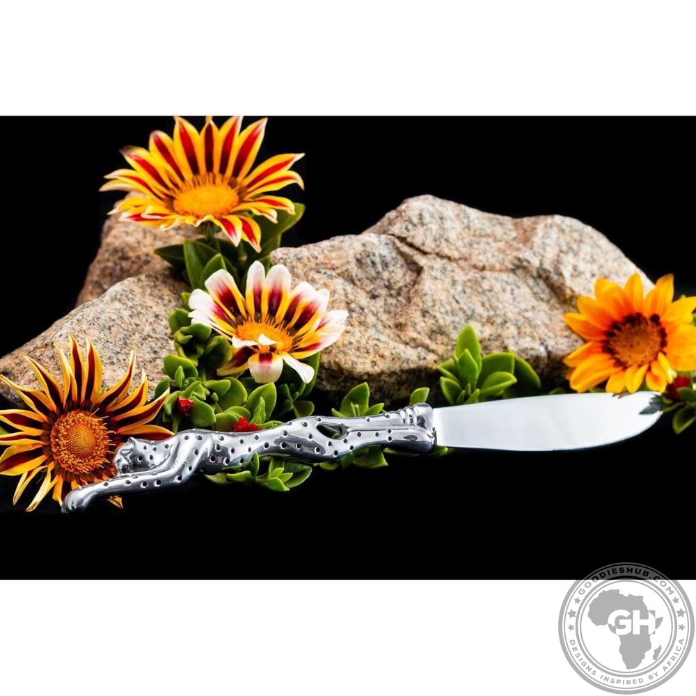 Table Knife - Cheetah Africa Collection - Diana Carmichael-GoodiesHub